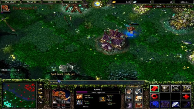 Dota juggernaut vs. sven late game beyond godlike (hard game) (02.10.2018)