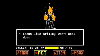 Undertale – Genocide Grillby Fight (Unitale) – No deaths