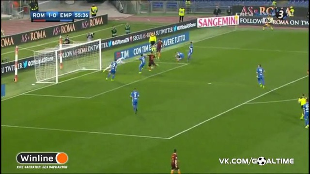 Рома – Эмполи | Итальянская Серия А 2016/2017 | 30-й тур | Обзор матча