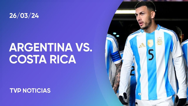 Аргентина – Коста-Рика | Товарищеский матч 2024 | Обзор матча