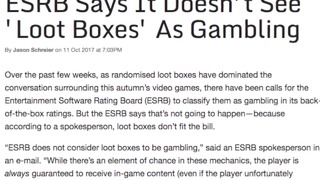 Pretty Good Gaming (14/10/2017) – The OFFICIAL VERDICT on Loot Boxes