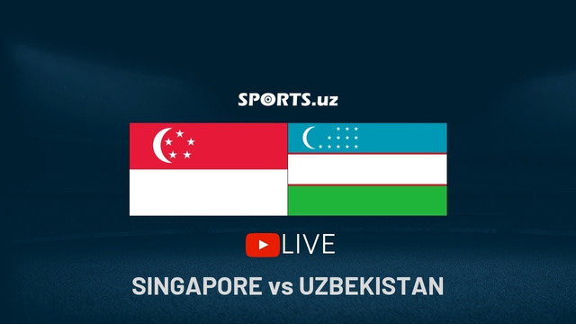 Футбол. Сингапур – Узбекистан | Singapore – Uzbekistan (15.10.2019)