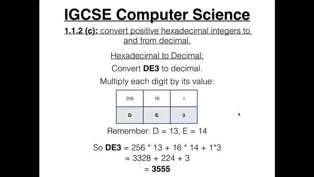 7. Converting Decimal and Hexadecimal