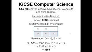 7. Converting Decimal and Hexadecimal