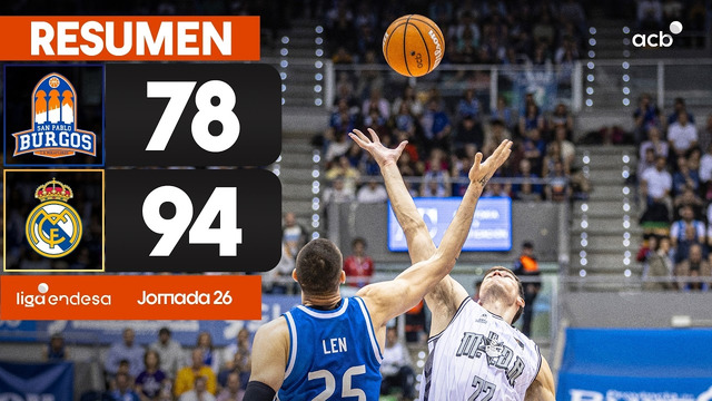 Сан-Пабло Бургос – Реал Мадрид | Лига АБК | Обзор матча за 2026-04-12