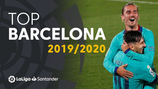 TOP 10 GOLES FC Barcelona LaLiga Santander 2019/2020