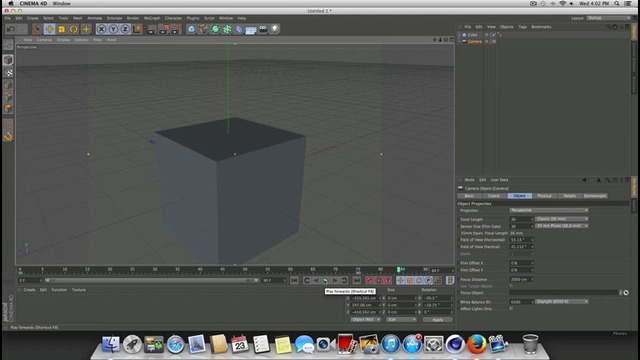 Видеоурок по Cinema 4d/ Cameras