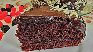 Мега шоколадный торт – восхитительный десерт