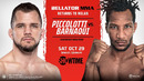 Bellator 287. Piccolotti vs. Barnaoui (Основной кард) | 29.10.2022