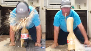 DIET COKE & MENTOS GONE WRONG | FUNNY VINES