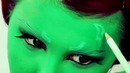 Guardians of the Galaxy Gamora make up tutorial