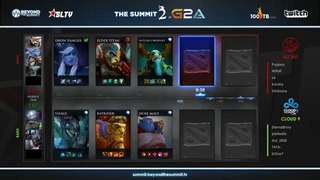 The Summit 2 EU Grand Final: Cloud9 vs Team Secret (Game 1) DOTA2