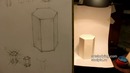 Обучение рисунку. Введение. 3 серия – шестигранная призма