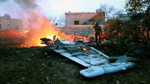 Удар нанесен по району, откуда был сбит Су-25
