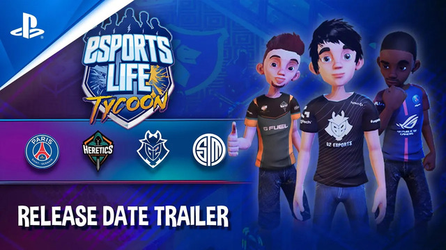 Esports Life Tycoon | Release Date Trailer | PS4