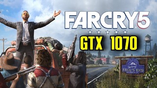 Far Cry 5 GTX 1070 OC ¦ 1080p & 1440p Ultra Settings ¦ FRAME-RATE TEST