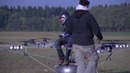 Первый пилотируемый полет на электрическом мультикоптере