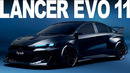 2024 Mitsubishi Lancer EVO 11 Concept by hycade