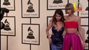 Taylor Swift & Selena Gomez Fashion Cam 58th GRAMMYs