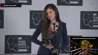 Selena Gomez Interview MTV VMA Room Cam 2013