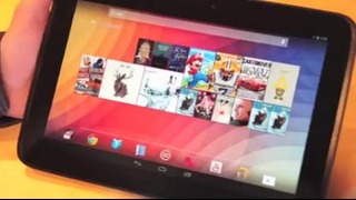 Google Nexus 10 (видео от Engadget)