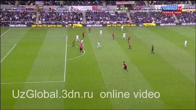 «Суонси Сити» 1-1 «Манчестер Юнайтед» прямая видео трансляция онлайн