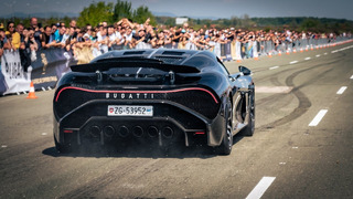 Hypercar 0-200 Launches on Runway