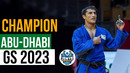АХАДОВ Шахрам – ЧЕМПИОН Большого Шлема Абу-Даби 2023 | ДЗЮДО