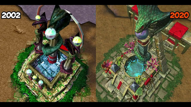 Warcraft III Reforged – Naga Units Comparison (2002 VS 2020)