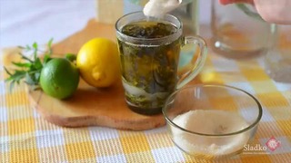 Лимонад с зеленым чаем и мятой – Рецепты SladkoTV