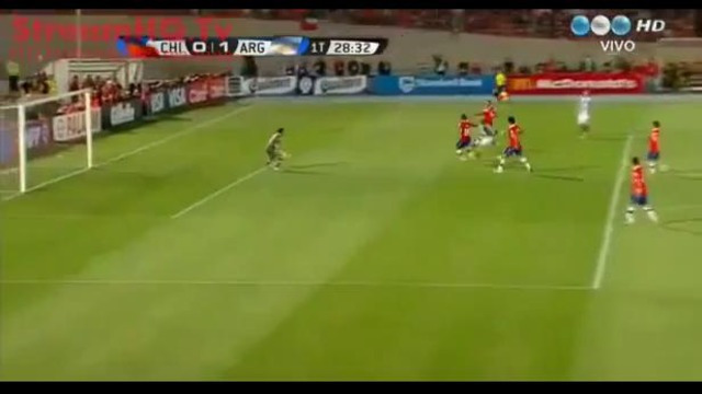 Чили – Аргентина 1:2 (0:2, 1:0)