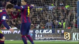 Leo Messi. Top 10 goals 2014/2015