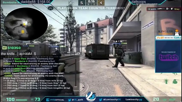 10 Читерских моментов ПРО-игроков в CSGO на турнирах