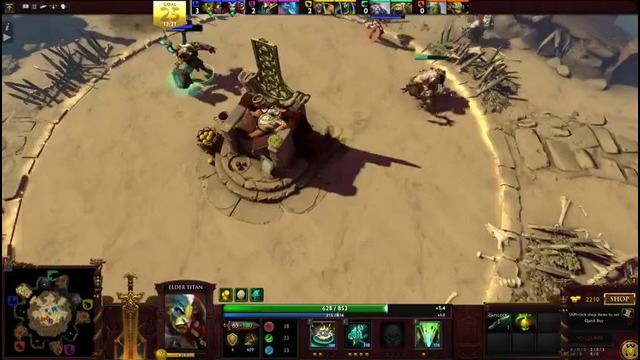 Дота2-Dendi играет Overthrow