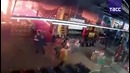 Момент возгорания в ТЦ – (Зимняя Вишня)
