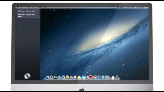 IMac Touch concept incorporates a touchscreen, iOS, and Siri