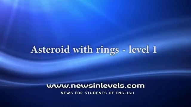 Asteroid with rings – level 1