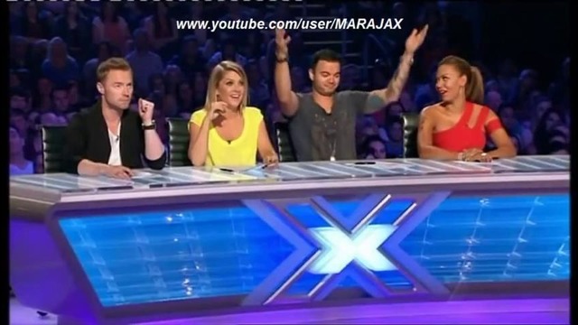 X factor australia 2012 shiane hawke first audition