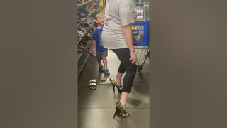 Woman Trying New Heels Accidentally Breaks Them