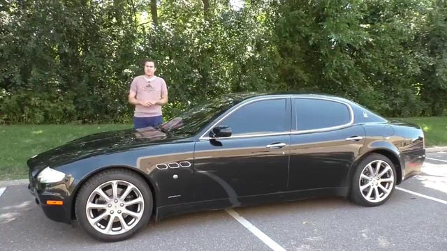 Doug DeMuro. Подержанная Maserati Quattroporte – способ выглядеть богато за $20 000