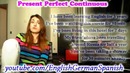 56 present perfect continuous
