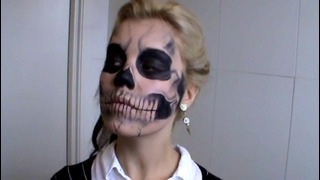 Lady Gaga- Born This Way- Skeleton Makeup Tutorial