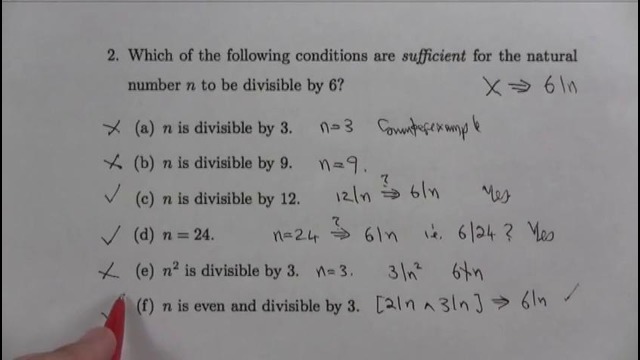 Introduction to Mathematical Thinking 5.2 Problem Set 2 (2335)