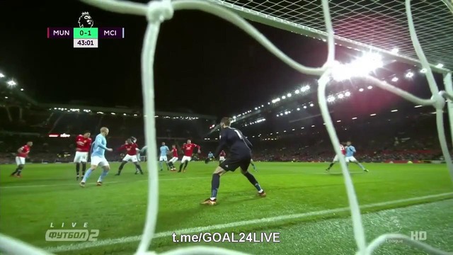 (HD) Манчестер Юнайтед – Манчестер Сити | Английская Премьер-Лига 2017/18 | 16-й тур