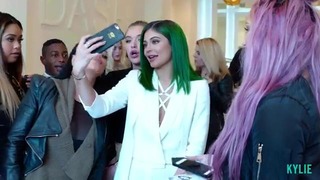 Kylie up close my lip kit launch party
