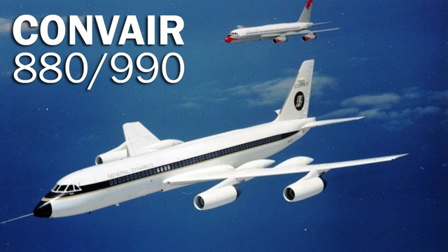 Convair 880/990 Coronado – попытка стать быстрее всех
