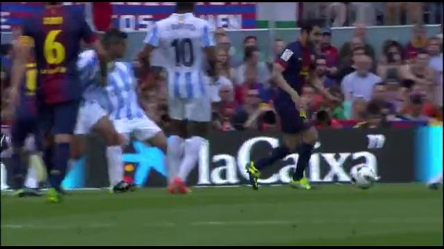 FC Bᴀʀᴄᴇʟᴏɴᴀ 4-1 Mᴀʟᴀɢᴀ La Liga 01/06/2013