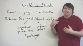 English Grammar – COULD & SHOULD