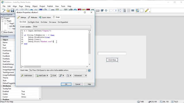 If shart operatori – AutoPlay Media Studio Uz