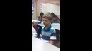 Парень решил зажечь прямо на занятии